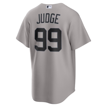 Men's New York Yankees Aaron Judge Gray Road Replica Jersey